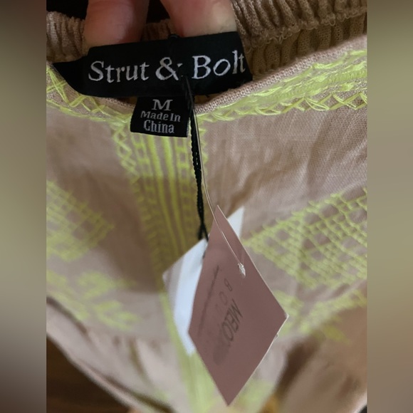 Strut & Bolt Embroidered Midi Dress - Picture 6 of 9